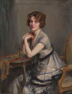 Porträt von Winnie Melville, Mrs von Philip Alexius de Laszlo