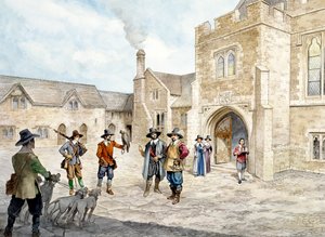 Farleigh Hungerford Castle, ca. 1660, ca. 1990-2010 von Philip Corke