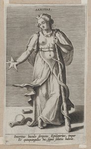 Sanitas, aus Prosopographia von Philip Galle