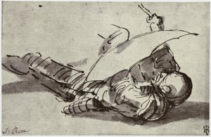 Salvator Rosa, Der verwundete Soldat