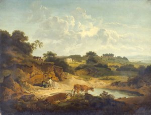 Landschaft von Philip James de (1740 1812) Loutherbourg