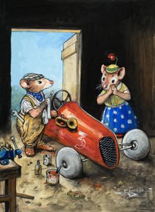 Die Stadtmaus und die Landmaus von Philip Mendoza