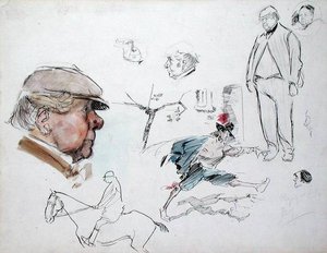 Studien, ca. 1894 von Philip William May