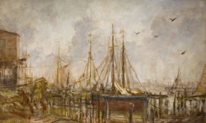 Eine Werft, Shoreham, Sussex, 1926