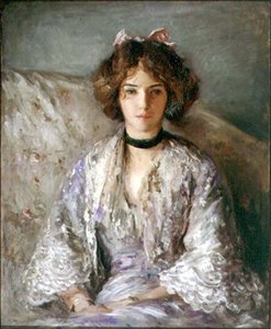 Porträt von Miss Ethel Warwick