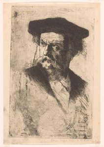 Porträt eines Mannes von Philip Zilcken (signed by artist)