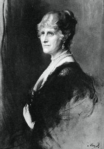 Nina Bowes-Lyon, Gräfin von Strathmore und Kinghorne, 1937 von Philip de László
