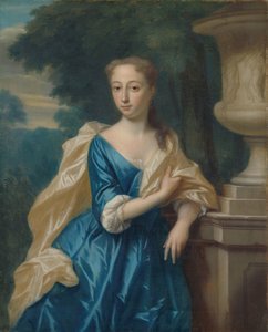 Justina Johanna Ramskrammer (1702-98), Ehefrau von Isaac Parker von Philip van Dijk