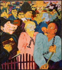 Der Verurteilte (Selbstbildnis) von Philipp Bauknecht