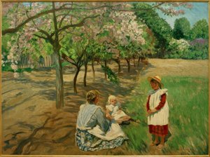 Frühlingstag in Stolpe von Philipp Franck