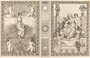 Entwurf für Kalender von Philipp Otto Runge