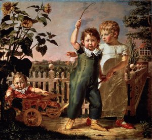 Porträt der Kinder Hulsenbeck von Philipp Otto Runge