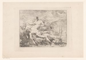 Diana und Endymion von Philippe Auguste Hennequin