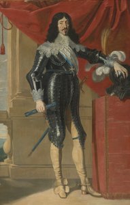 Porträt von Ludwig XIII. von Frankreich 1601-1643, erste Hälfte des 17. Jahrhunderts