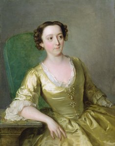 Miss Adams, ca. 1741 von Philippe Mercier