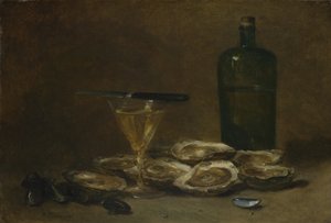Stillleben mit Austern, 1875-1877