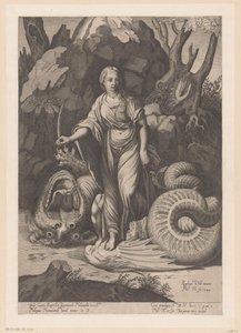 Heilige Margareta von Antiochia von Philippe Thomassin