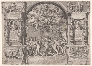 Jüngstes Gericht mit Präfigurationen von Philippe Thomassin