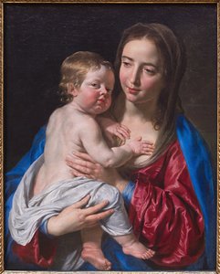 Madonna mit Kind von Philippe de Champaigne