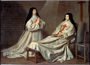 Port Royal: Porträt von Mutter Catherine Agnes Arnauld und Schwester Catherine de Sainte Suzanne von Philippe de Champaigne