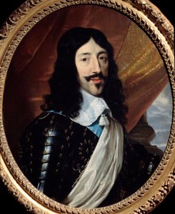 Porträt von König Ludwig XIII. von Frankreich. Gemälde von Philippe de Champaigne. Paris, Musée Carnavalet