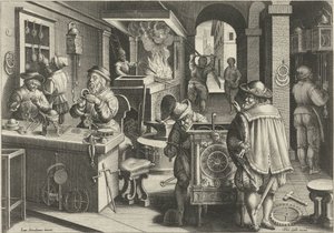 Uhrmacher von Philips Galle (attributed to workshop of)