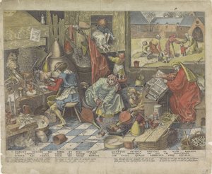 Alchemist von Philips Galle