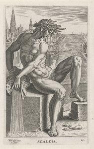 Flussgott Scaldis von Philips Galle