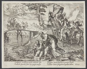 St. Philippus tauft den Eunuchen