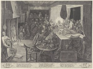 Sterbebett von Maria von Philips Galle