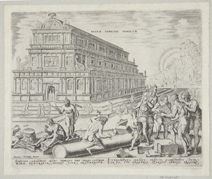 Der Tempel der Diana in Ephesus von Philips Galle