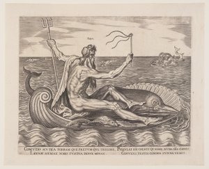 Wasser, aus Die vier Elemente von Philips Galle