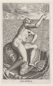 Wassernymphe Galatea von Philips Galle
