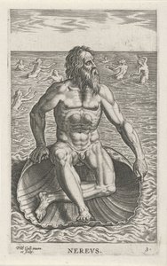 Meeresgott Nereus von Philips Galle
