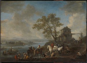  von Philips Wouwermans or Wouwerman