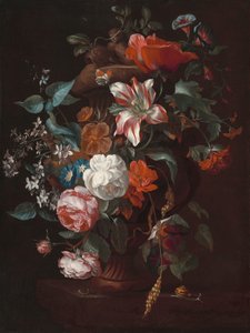 Blumen in einer Vase, ca. 1700