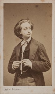 Porträt des Geigers und Komponisten Henri Ketten 1848-1883