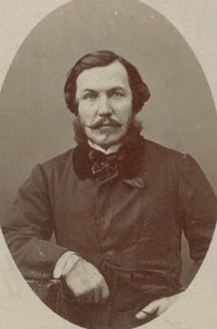 Porträt des Pianisten und Komponisten Alfred Quidant 1815-1893 von Photo studio Nadar.