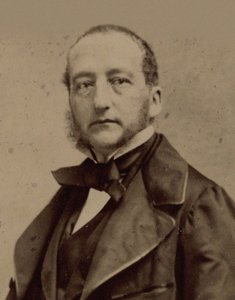 Porträt des Pianisten und Komponisten Sigismund Thalberg 1812-1871, ca. 1860 von Photo studio Nadar.