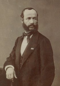 Porträt des Geigers und Komponisten Henri Vieuxtemps 1820-1881, 1870er