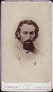 Porträt von Jan Matejko 1838-1893, ca. 1880 von Photo studio Waleri Rzewuski.