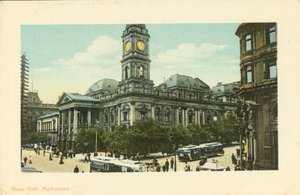 Rathaus, Melbourne, Victoria, Australien