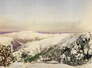 Winter in den Viktorianischen Alpen von Photographer Australian