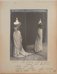 Albumseite: House of Worth, Ballkleid von Photographer French