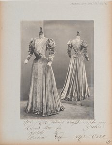 Albumseite: House of Worth, Kleid