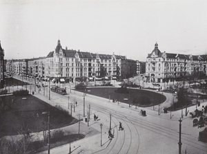 Charlottenburg, Savigny-Platz von Photographer German