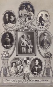 Deutschlands Kaiserhaus (s/w Foto)