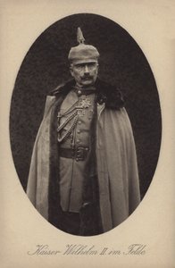 Kaiser Wilhelm II. von Deutschland in Militäruniform