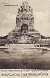 Denkmal der Völkerschlacht (1813), Leipzig, Deutschland von Photographer German