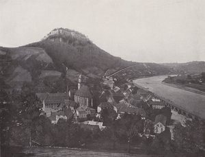 Stadt und Festung Königstein von Photographer German